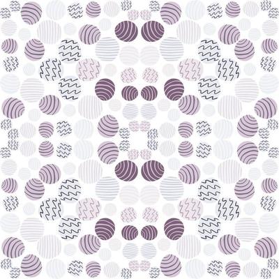 Doodle pebbles seamless pattern. Cute brick wall background. Hand drawn stone endless wallpaper.