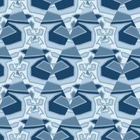 Creative labyrinth mosaic wallpaper. Geometric maze seamless pattern. Hand drawn line background in doodle style. vector