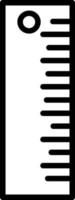 Ruler Line Icon vector