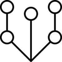 Development Line Icon vector