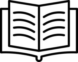 Book Line Icon vector