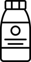 Syrup Line Icon vector