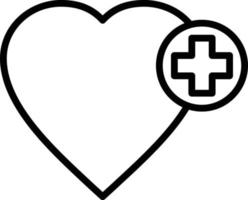 Healthcare Line Icon vector