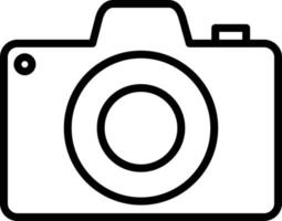 Camera Line Icon vector