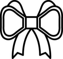 Bow Line Icon vector