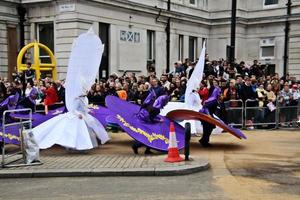 londres en el reino unido en junio de 2022. una vista del desfile del jubileo de platino foto