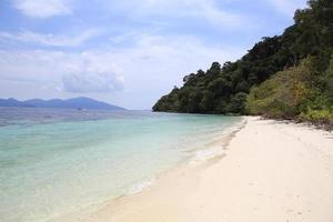 Beautiful tropical landscape. Lipe island, Thailand photo