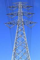 electric high voltage power post photo