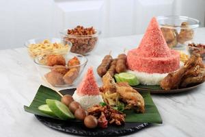 Tumpeng Merah Putih photo