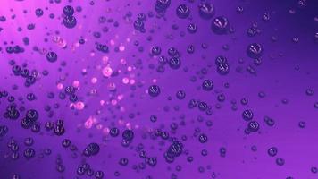 abstract background in purple tones in the form of bubbles photo