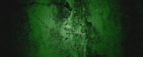 Green Wall Texture Background. Halloween background scary. green and Black grunge background with scratches photo