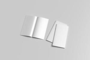 DL BIFOLD BROCHURE BLANK MOCKUPS photo