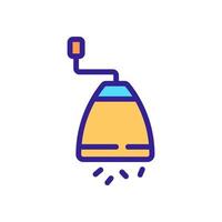 vanilla mill icon vector outline illustration