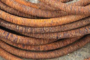 rusty metal pipe photo