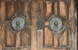 the lion's head door knocker photo