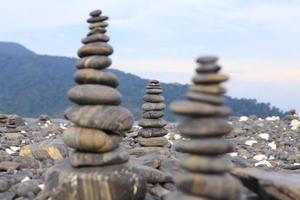 pebble on island, Lipe island, Thailand photo