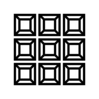 custom mirror line icon vector illustration