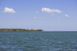 clear sky beach photo