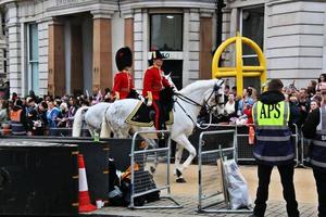 londres en el reino unido en junio de 2022. una vista del desfile del jubileo de platino foto