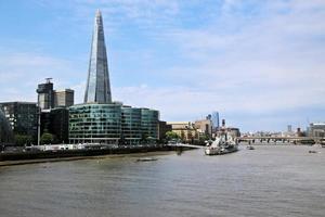 A view of the River Thames near Tower Bridge photo