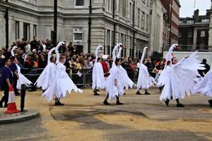 londres en el reino unido en junio de 2022. una vista del desfile del jubileo de platino foto