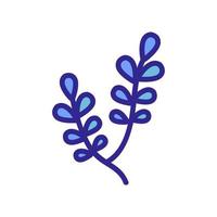 prickly plant icon vector outline illustration