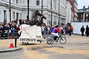 londres en el reino unido en junio de 2022. una vista del desfile del jubileo de platino foto