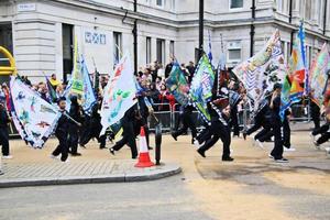 London in the UK in June 2022. A view of the Platinum Jubilee Parade photo