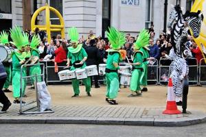 londres en el reino unido en junio de 2022. una vista del desfile del jubileo de platino foto