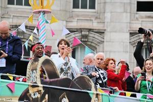 londres en el reino unido en junio de 2022. una vista del desfile del jubileo de platino foto