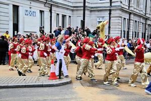 londres en el reino unido en junio de 2022. una vista del desfile del jubileo de platino foto