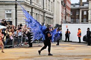 londres en el reino unido en junio de 2022. una vista del desfile del jubileo de platino foto