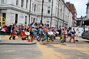 London in the UK in June 2022. A view of the Platinum Jubilee Parade photo