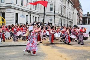 London in the UK in June 2022. A view of the Platinum Jubilee Parade photo