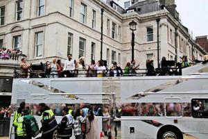 London in the UK in June 2022. A view of the Platinum Jubilee Parade photo