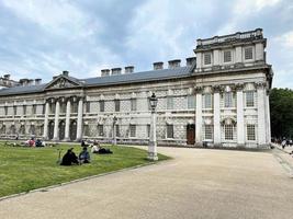 London in the UK in June 2022. Tourists enjoying Greenwich in London photo