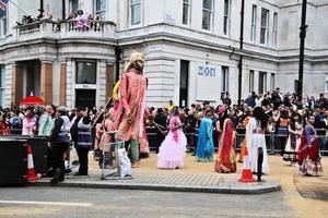 London in the UK in June 2022. A view of the Platinum Jubilee Parade photo