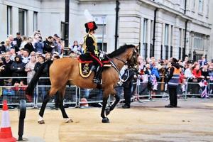 London in the UK in June 2022. A view of the Platinum Jubilee Parade photo