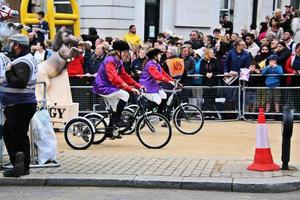 londres en el reino unido en junio de 2022. una vista del desfile del jubileo de platino foto