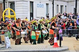 London in the UK in June 2022. A view of the Platinum Jubilee Parade photo