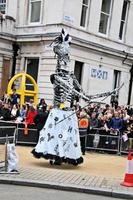 londres en el reino unido en junio de 2022. una vista del desfile del jubileo de platino foto