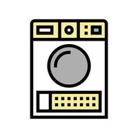 dry electronic machine color icon vector illustration