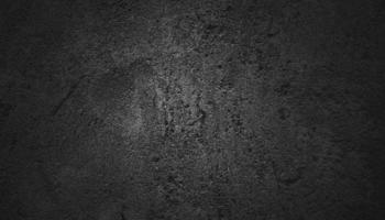 Scary dark walls, slightly light black concrete cement texture for background. surface dark grunge panorama landscape photo