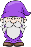 cute cartoon gnome colorful character png