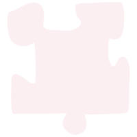 amo il puzzle rosa png