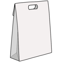 Paper Shopping Bag from Shop and department store png