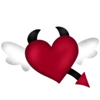 Valentinstag Amor Teufelsliebe png