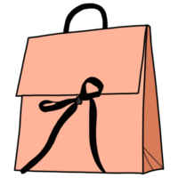 shopping bag di carta da negozio e grande magazzino png