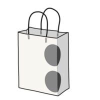 sac à provisions en papier de la boutique et du grand magasin png