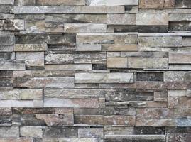 Stone brick texture background photo